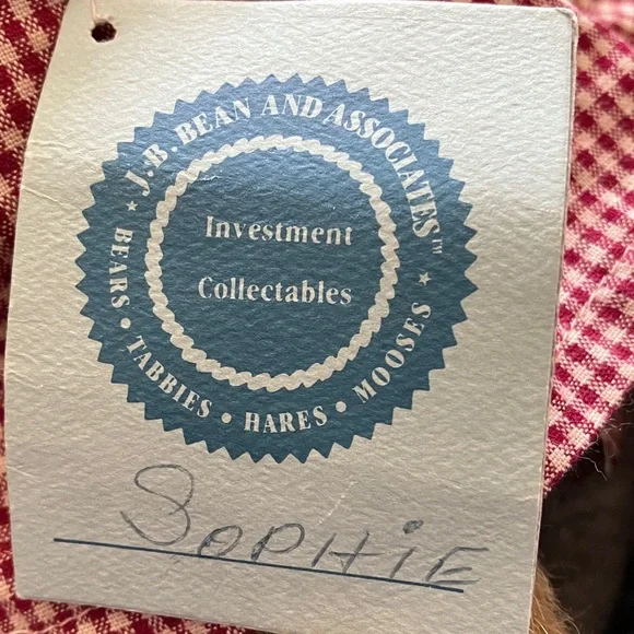 BOYDS BEAR BUNNY “SOPHIE” - Picture 10 of 10